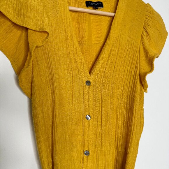 1. STATE | Marigold Mustard Yellow Sundress - 4 - Picture 6 of 10